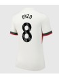 Billige Chelsea Enzo Fernandez #8 Bortedrakt Dame 2025-26 Kortermet
